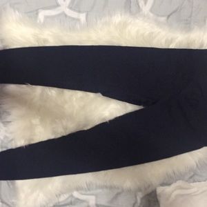 Navy blue leggings